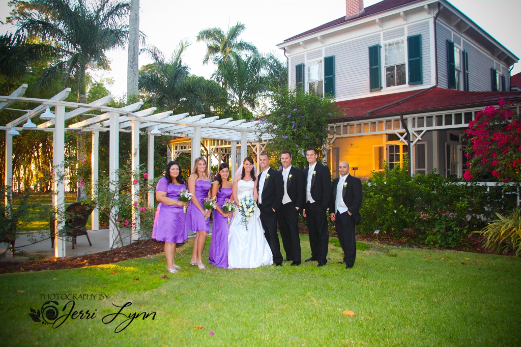 purple wedding