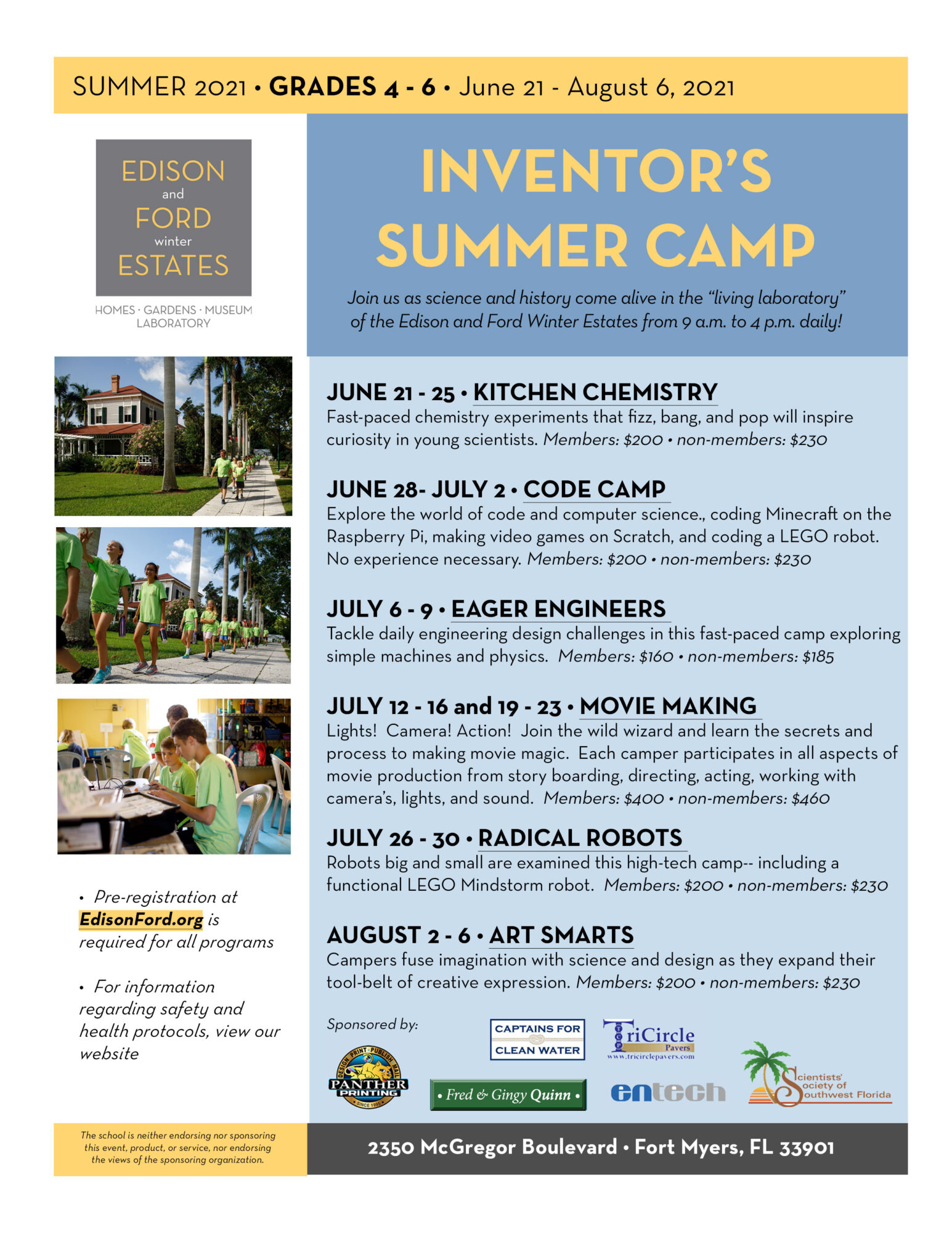 Ft. Myers Best Summer Camps, School Break Camps, Education & STEAM Camp